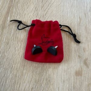 Louboutin Half Moon Replacement Heel Taps - Black